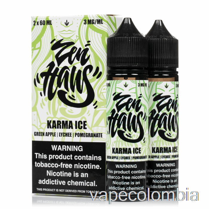 Vape Desechable Karma Ice - Zen Haus - 120ml 6mg